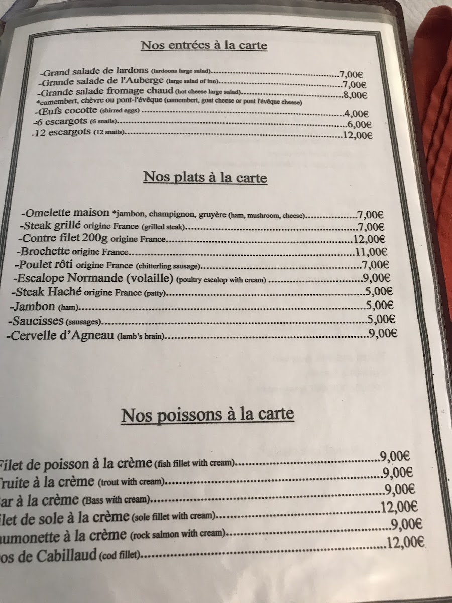 Menu Ancienne Auberge-4